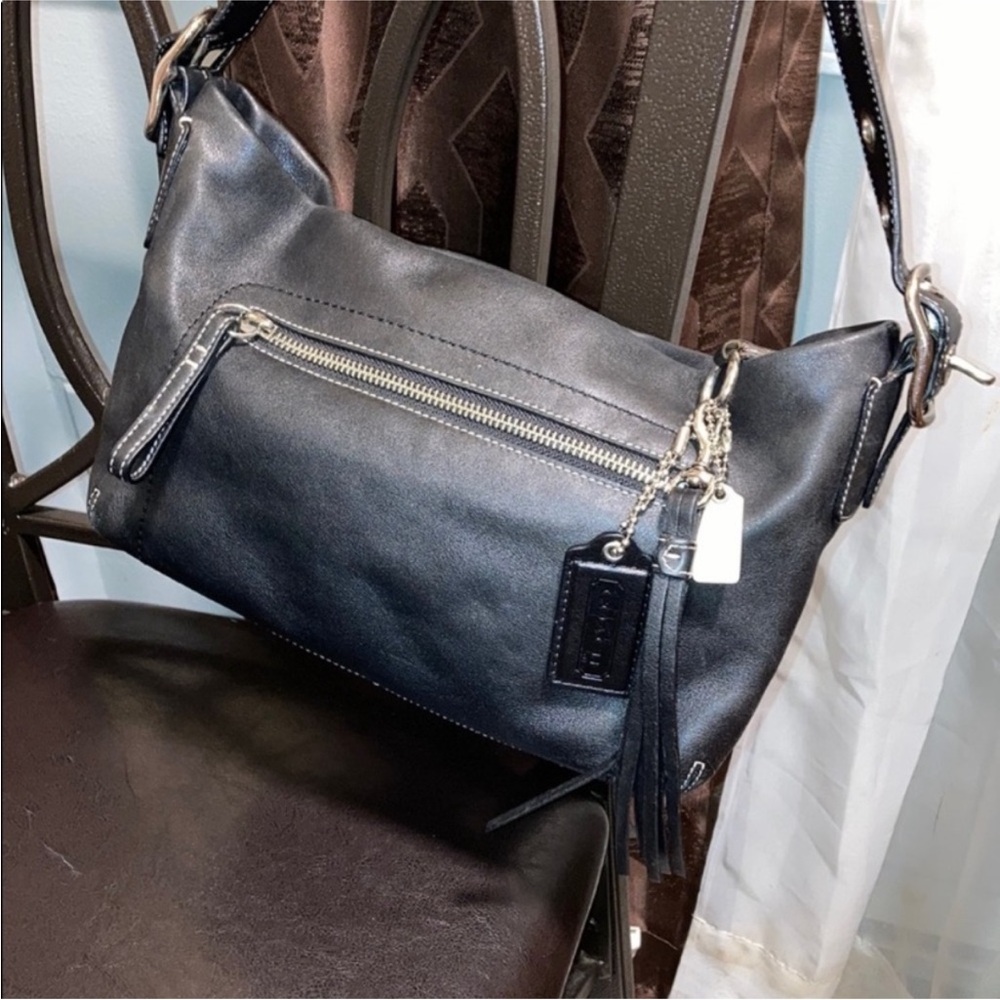 Black Leather Women's Bag